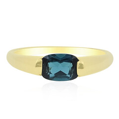 Bague en or et Indicolite du Brésil