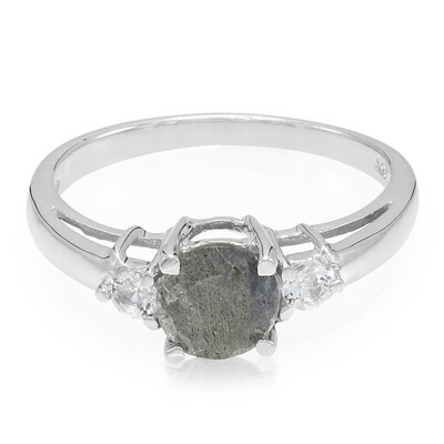 Bague en argent et Spectrolite