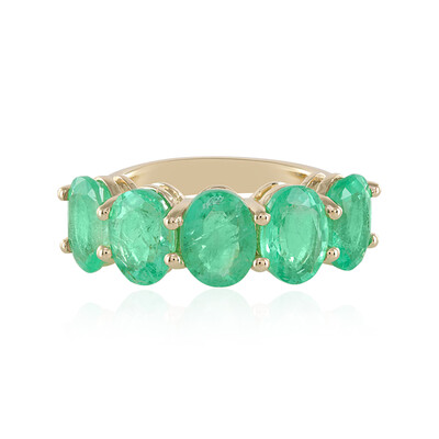 Bague en or et Emeraude de Russie