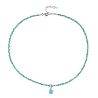 Collier en argent et Turquoise