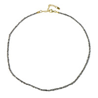 Collier en argent et Diamant couleur argent