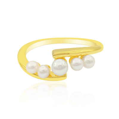 Bague en argent et Perle de culture d'eau douce