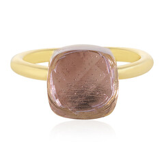 Bague en argent et Améthyste Rose de France