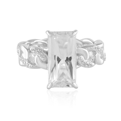 Bague en argent et Danburite (de Melo)
