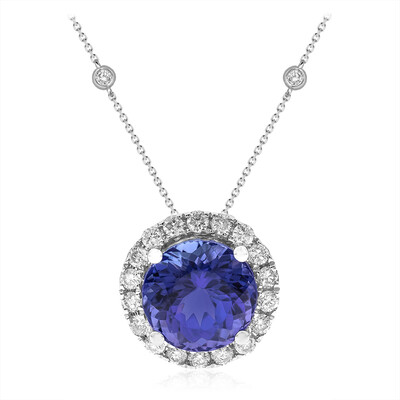 Collier en or et Tanzanite AAA (CIRARI)