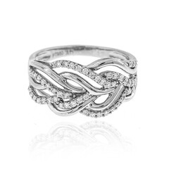 Bague en platine et Diamant Flawless (F) (LUCENT DIAMONDS)