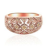 Bague en or et Diamant rose de France SI1 d'Argyle 