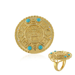 Bague en argent et Turquoise Sleeping Beauty