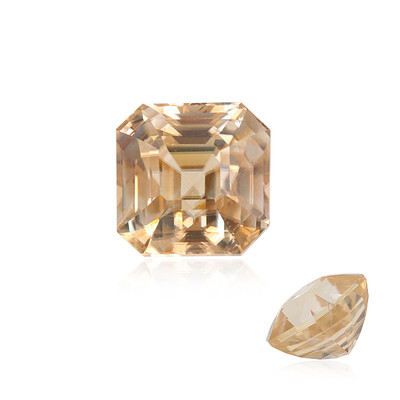 Gemme et Zircon champagne 6,223 ct