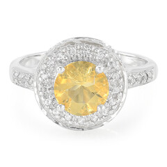 Bague en argent et Opale de Feu