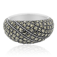 Bague en argent et Marcassite