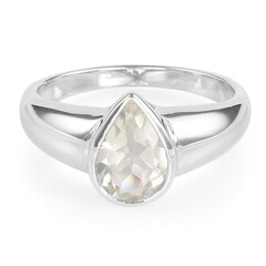 Bague en argent et Orthose