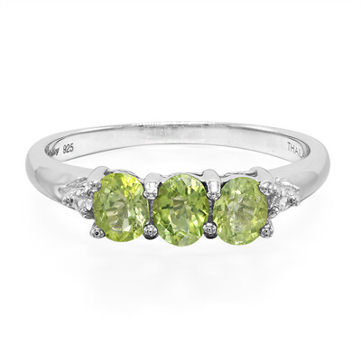 Bague en argent et Tourmaline Paraïba