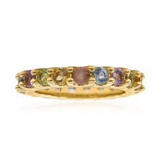 Bague en argent et Topaze bleu ciel