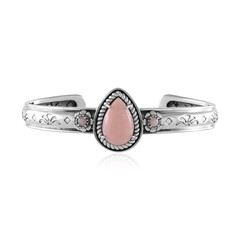 Bracelet en argent et Opale rose (Desert Chic)