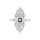 Bague en argent et Tanzanite non chauffée