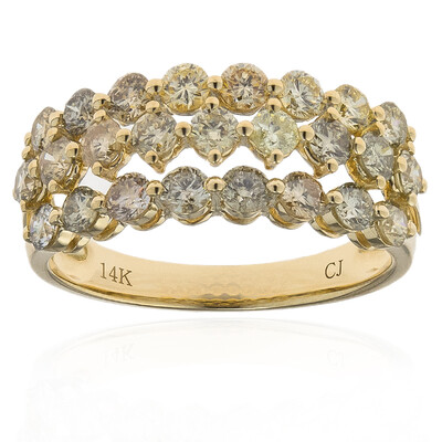 Bague en or et Diamant fancy SI2 (CIRARI)