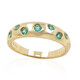 Bague en or et Emeraude de Zambie AAA (de Melo)