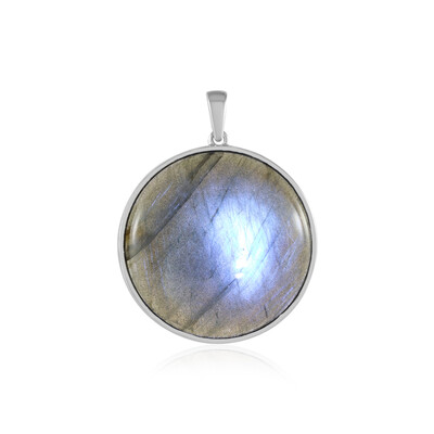 Pendentif en argent et Labradorite (Adela Silber)