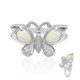 Bague en argent et Opale Welo