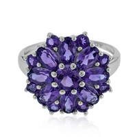 Bague en argent et Améthyste