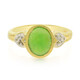 Bague en argent et Chrysoprase impériale
