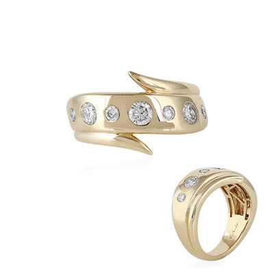 Bague en or et Diamant SI2 (H) (de Melo)