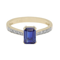 Bague en or et Kyanite