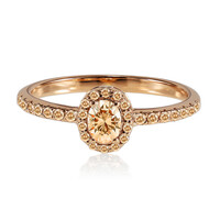 Bague en or et Diamant rose de France VS1 d'Argyle