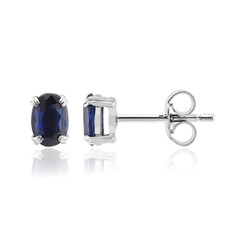 Boucles d'oreilles en argent et Kyanite du Népal