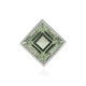 Pendentif en argent et Améthyste verte (MONOSONO COLLECTION)