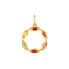 Pendentif en argent et Saphir