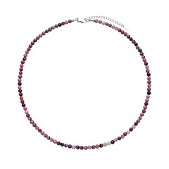 Collier en argent et Calcite cobalt