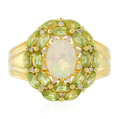 Bague en argent et Opale Welo