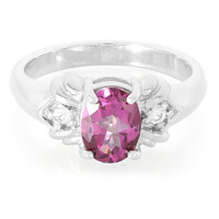 Bague en argent et Topaze raisin