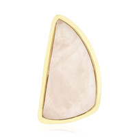 Pendentif en argent et Quartz rose
