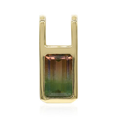 Pendentif en or et Tourmaline multicolore
