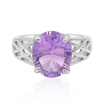 Bague en argent et Améthyste
