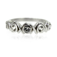 Bague en argent et Zircon