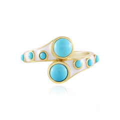 Bague en argent et Turquoise Sleeping Beauty