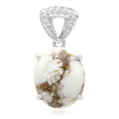 Pendentif en argent et Magnésite