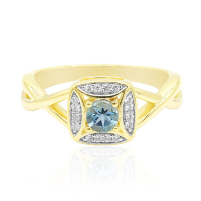Bague en or et Aigue-marine Santa Maria d’Afrique
