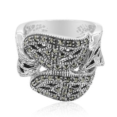 Bague en argent et Marcassite
