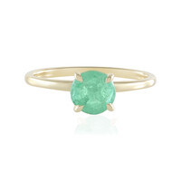 Bague en or et Emeraude de Russie