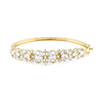 Bracelet en argent et Topaze blanche