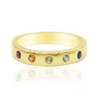 Bague en argent et Rubis
