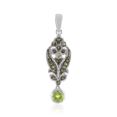 Pendentif en argent et Péridot