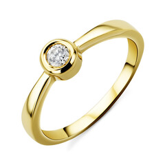 Bague en or et Diamant SI