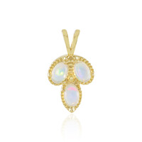 Pendentif en argent et Opale Welo (Adela Silber)