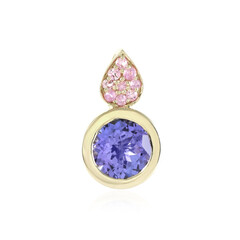 Pendentif en or et Tanzanite